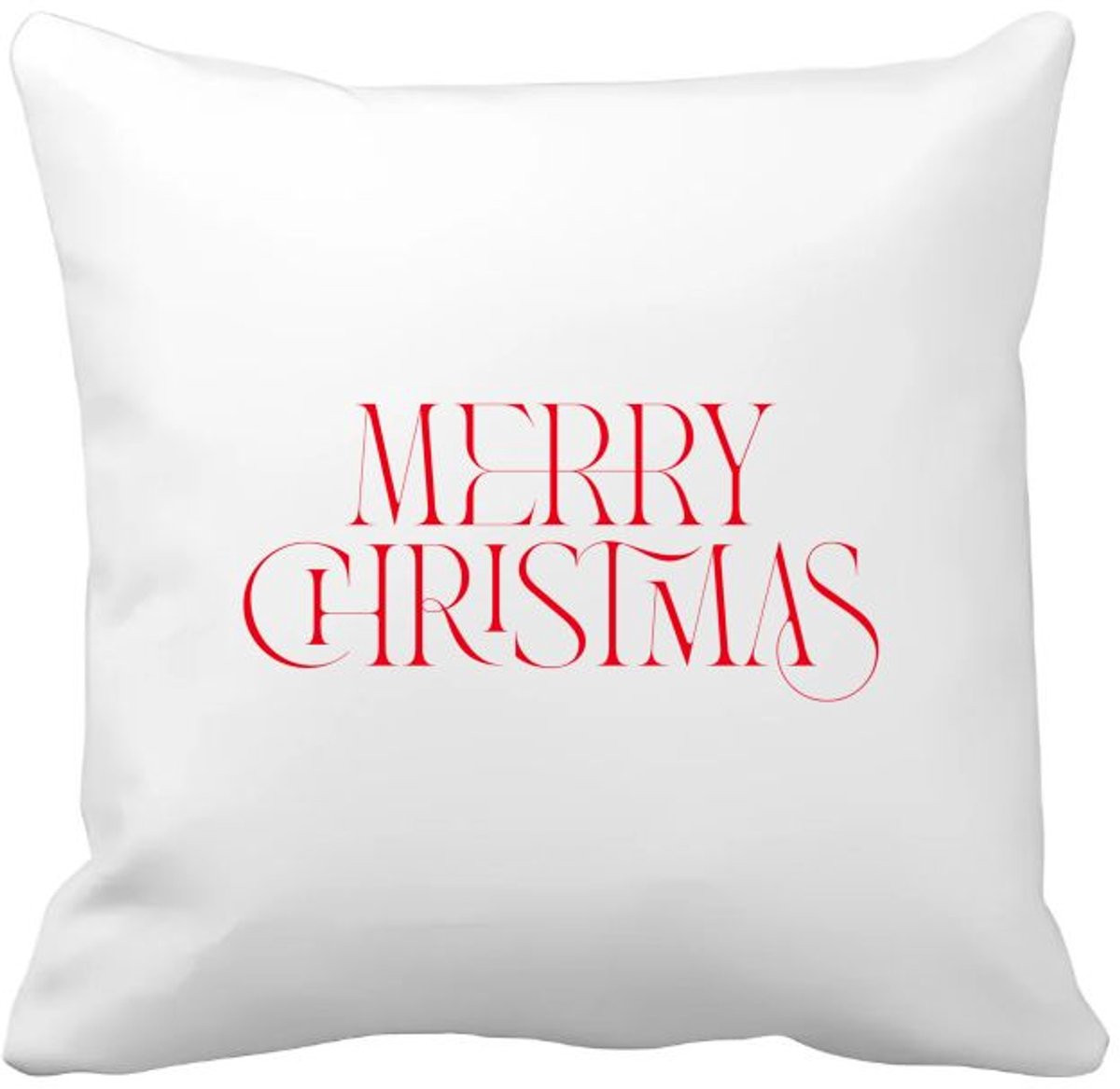 Akyol Kerst Kussenhoes Merry Christmas - 40 x 40 cm