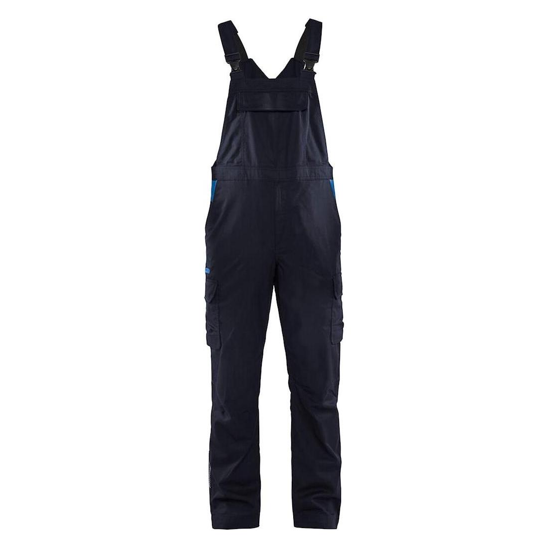 Blakläder Latzhose Industrie Stretch, marineblau / kornblau, Konfektionsgrösse 58 (58) (264418328985C58)