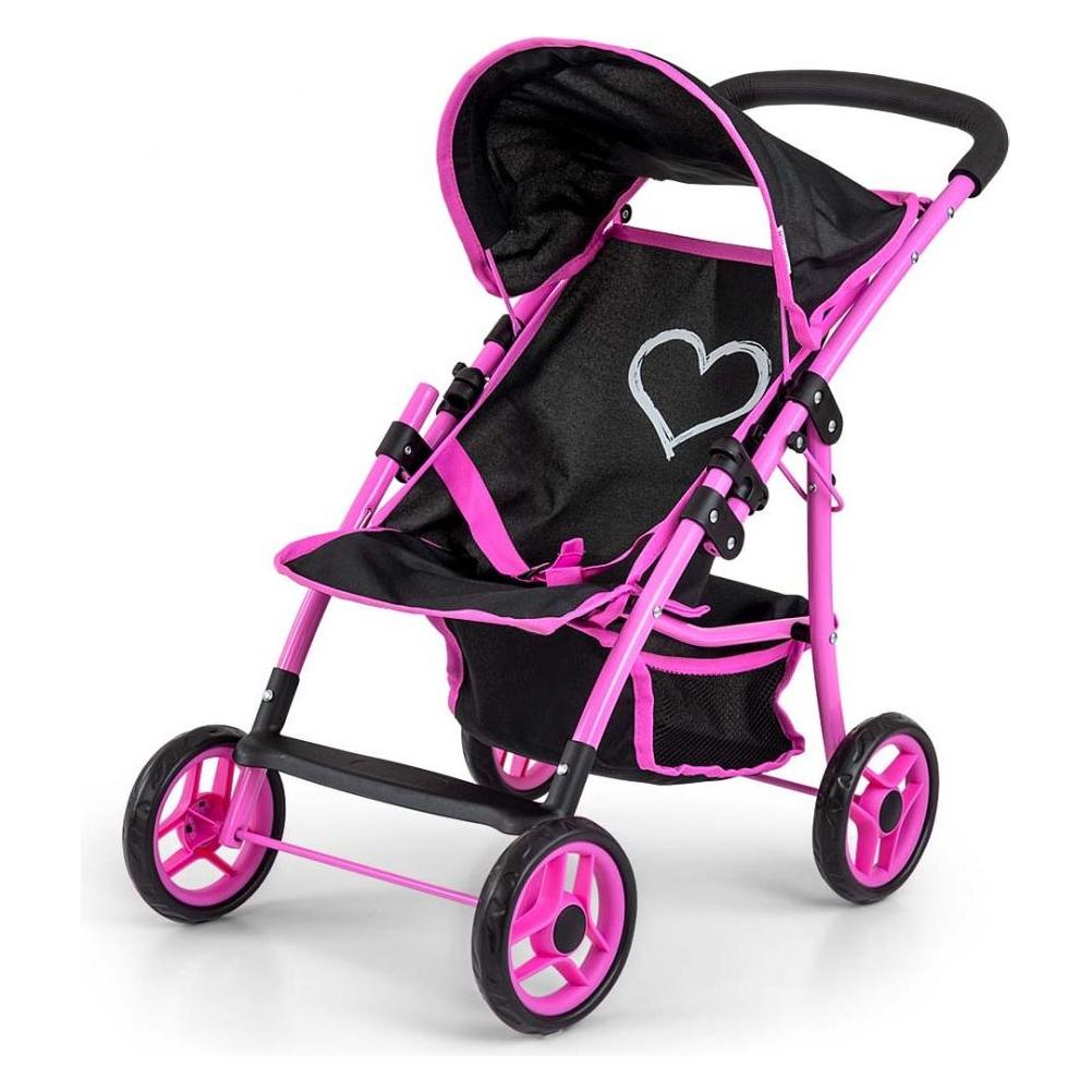 Mally Wózek dla lalek Natalie Prestige black Milly (5519)