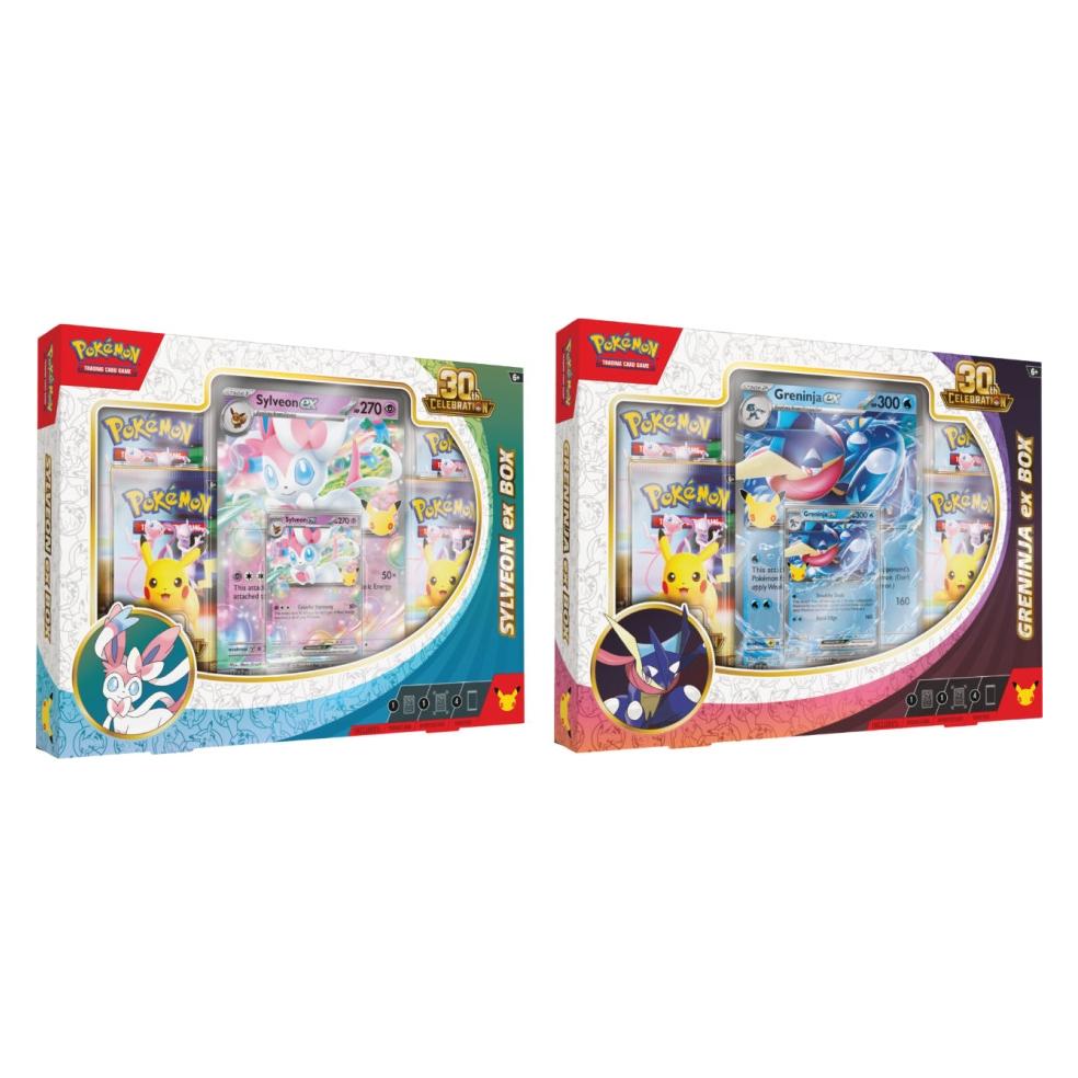 Pokémon 30th Celebration ex Box (Zufallsmodell) 1 Stück (Englisch, Box Set & Collection) (POK10463-101)