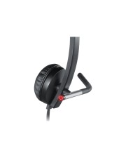 Logitech USB Headset Mono H650e On-Ear kabelgebunden Schwarz Grau (981-000514)