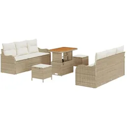 vidaXL, Gartenlounge, Scarlet