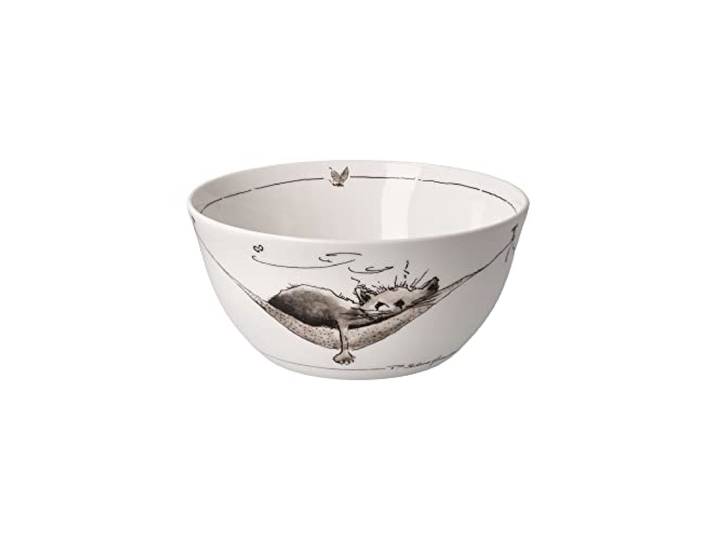 Goebel Schaal, Fine Bone China, wit, 15 x 7 cm