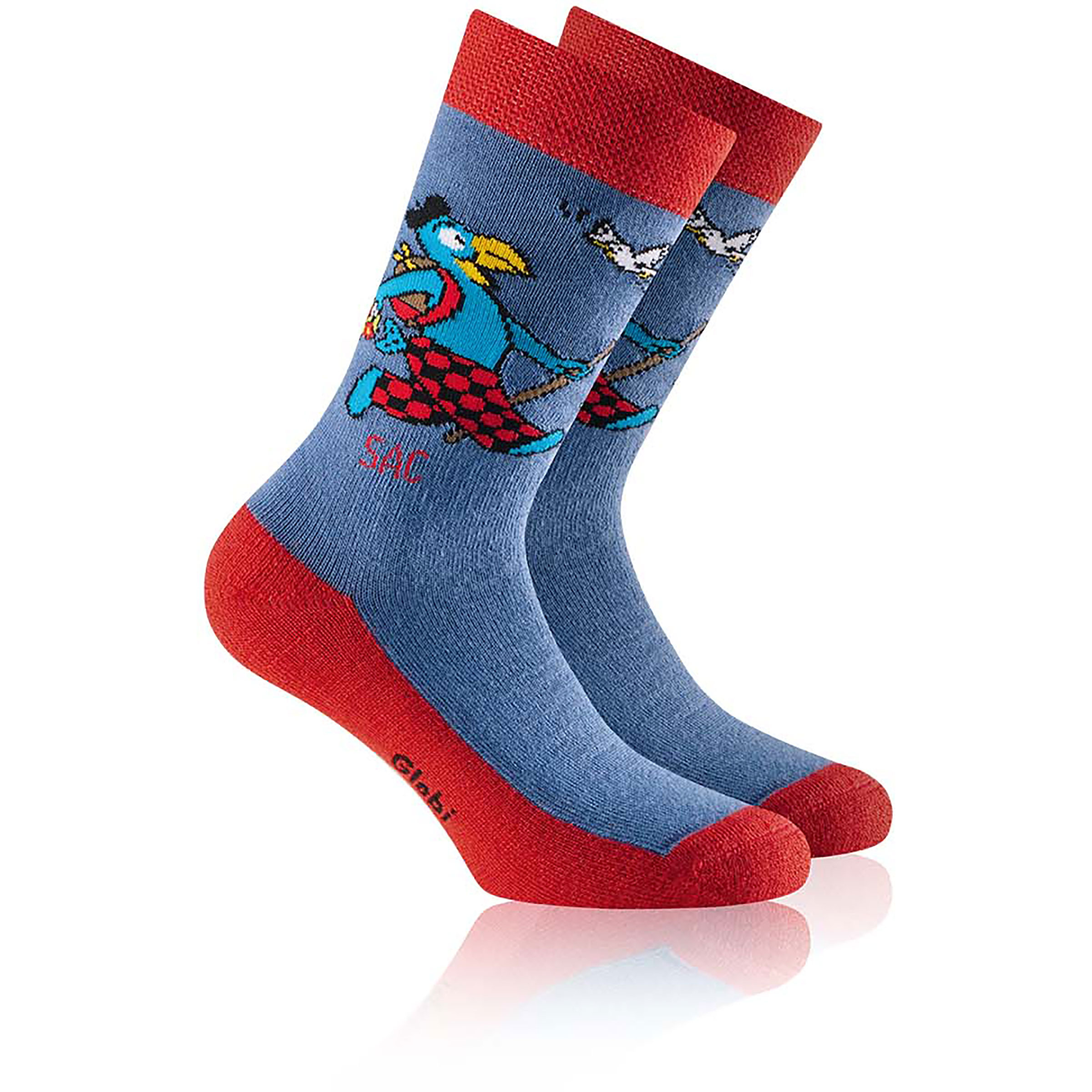 Rohner Sac Globi Trekking Kinder Wandersocken blau Größe 23 Trekking Widerstandsfähig