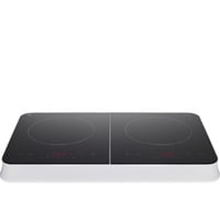 LIFE Doppel-Induktionskochplatte MD18493 schwarz, 3.500 Watt, 2x Ø 20cm