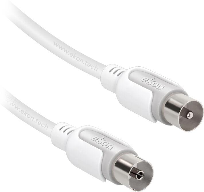 Sbs Cavo Antenna 9,5Mm M-F + Adatt.m/F1,8Mt Bianco