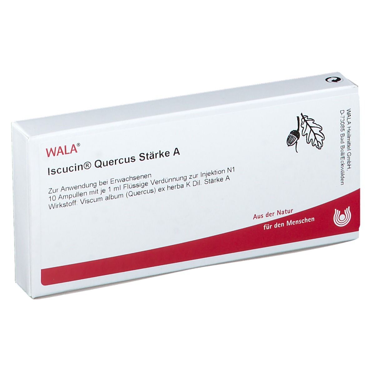 Iscucin quercus Stärke A Ampullen 10x1 ml