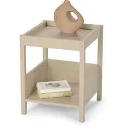 Tchibo - Beistelltisch - 40x40x50cm - beige -