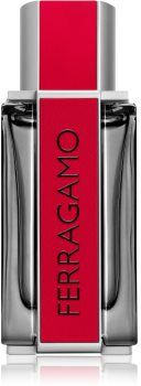 Salvatore Ferragamo Red Leather Eau de Parfum para homens 100 ml. Red Leather