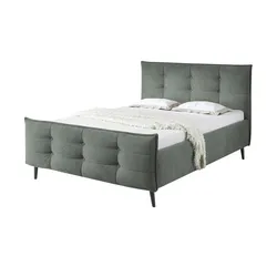 Kollektion Kraft Polsterbettgestell  Mariano B ¦ grau ¦ Maße (cm): B: 149 H: 108