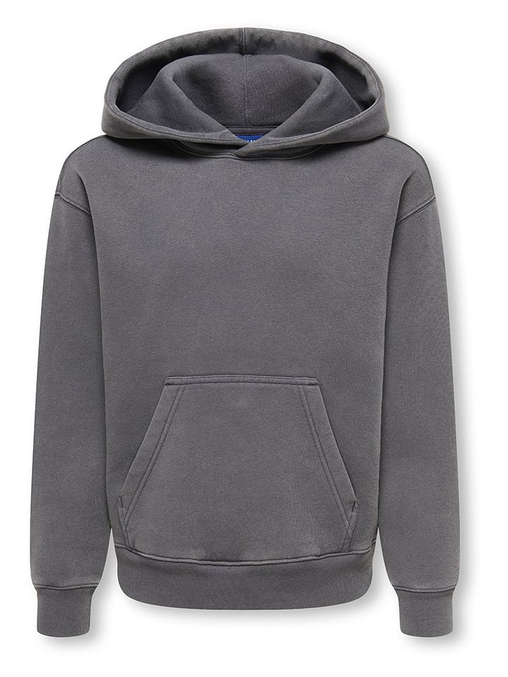ONLY & SONS Junior Hoodie "Larry" in Grau - 134/140