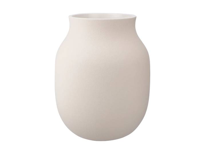 Kähler Vase Studio Omaggio Sand, 20 cm