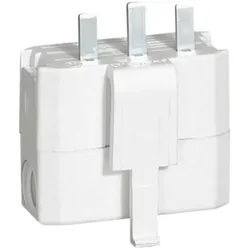 Legrand, Mehrfachstecker + Abzweigstecker, Fiche DCL 2P+T 6A 250V (CEE 7/5, 1x)