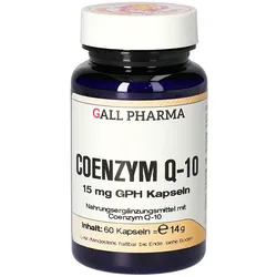 Coenzym Q10 15 mg GPH Kapseln 60 St