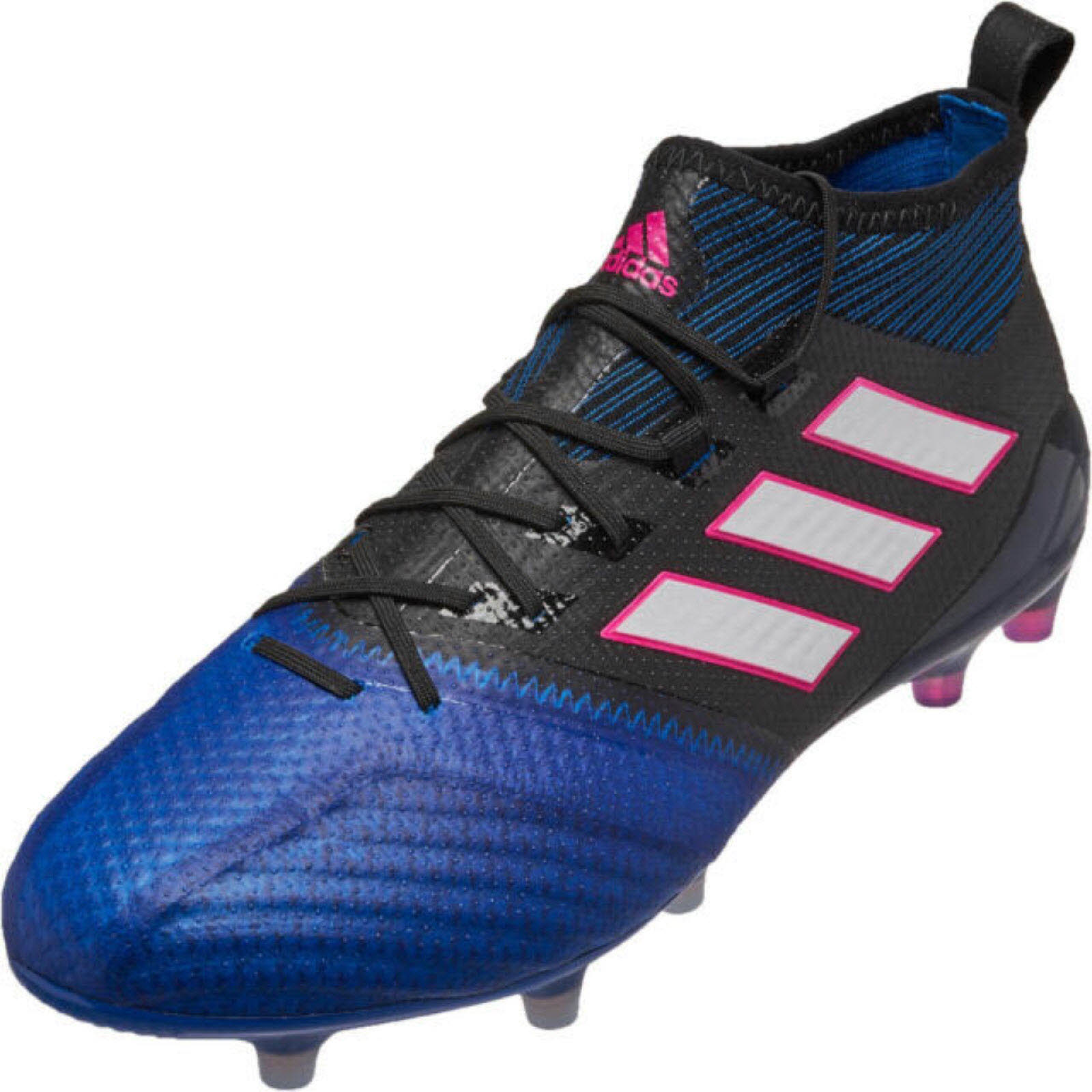 Adidas ACE 17.1 Primeknit, Fußball, Männlich, Schwarz, Blau, Weiß, Erwachsener, Einfarbig, 46.7 (46 2/3)