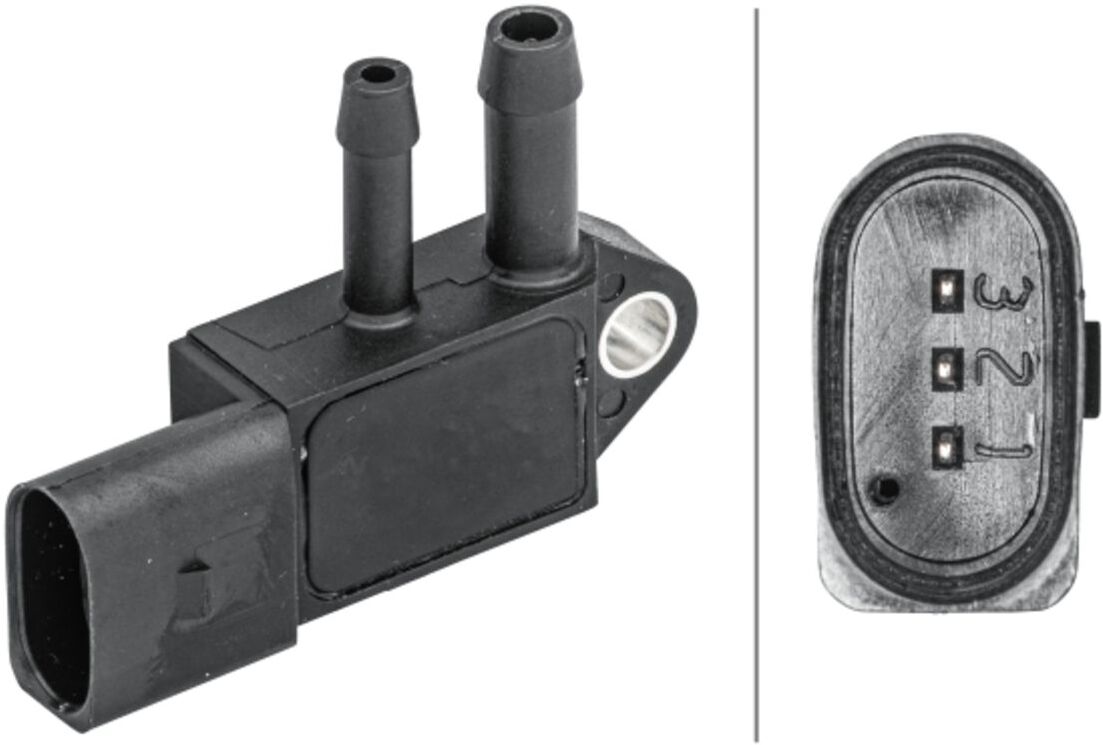 Sensor, Differenzdruck HELLA 6PP 009 409-231