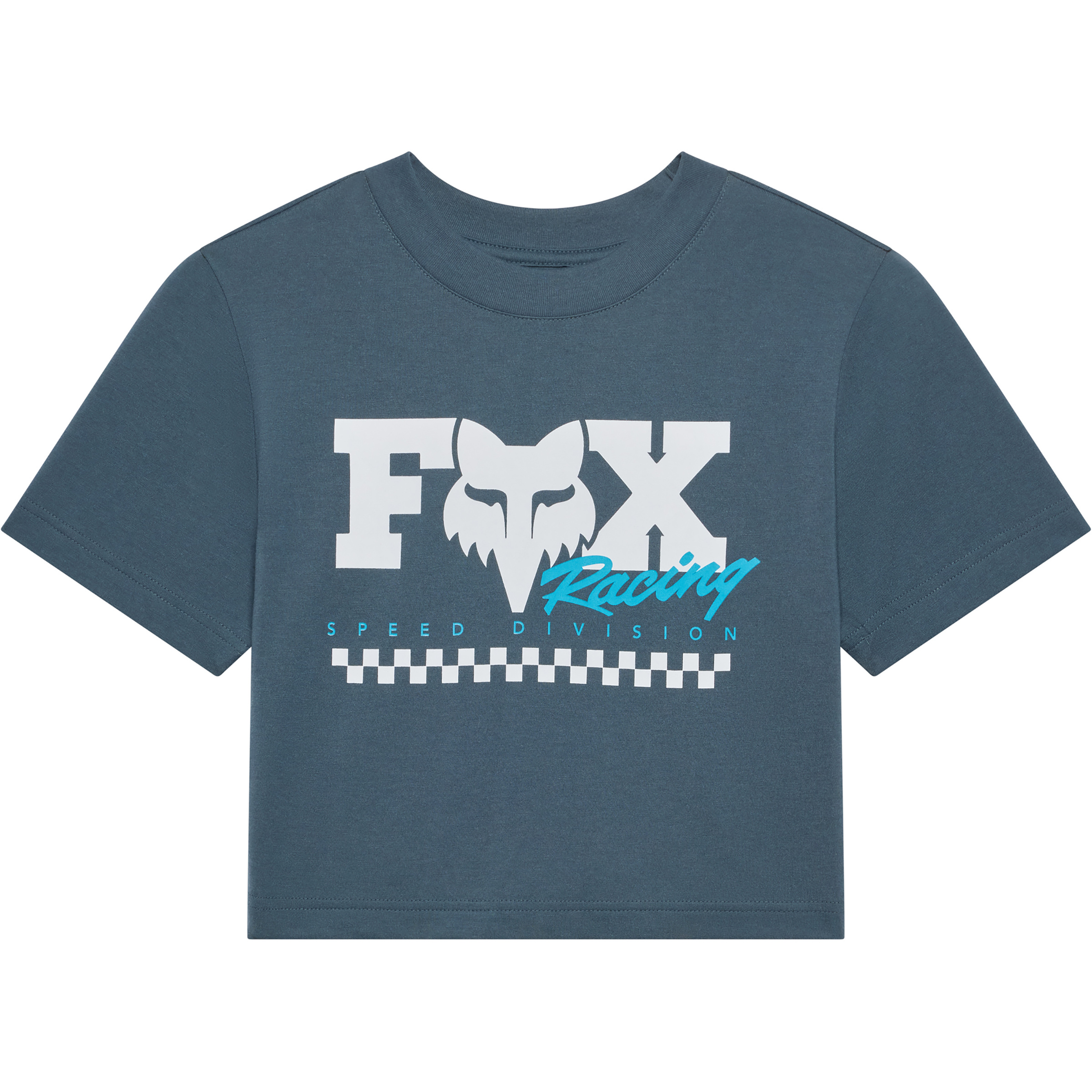 Fox Checker Baby Damen T-Shirts blau Größe S Lifestyle Hautfreundlich