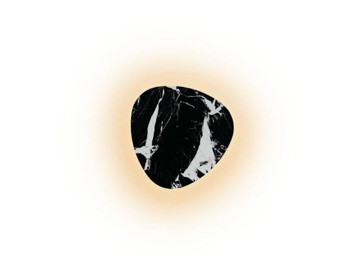Lupia Licht Wandleuchte Cameo - Schwarz , Medium Maritim, Natur