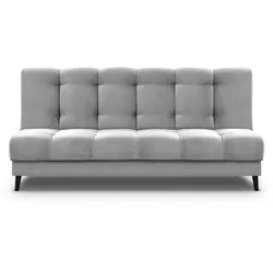 3-SITZER Schlafsofa Nancy hellgrau