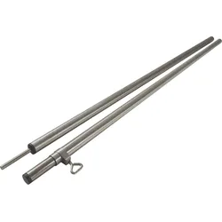 High Peak Teleskop Zeltstange 170 - 255 cm silber