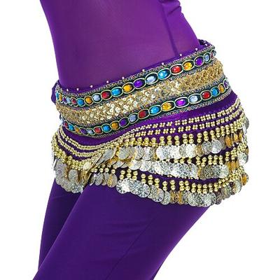 Bauchtanz Münzen Perlenstickerei Kristalle / Strass Damen Ausbildung Polyester