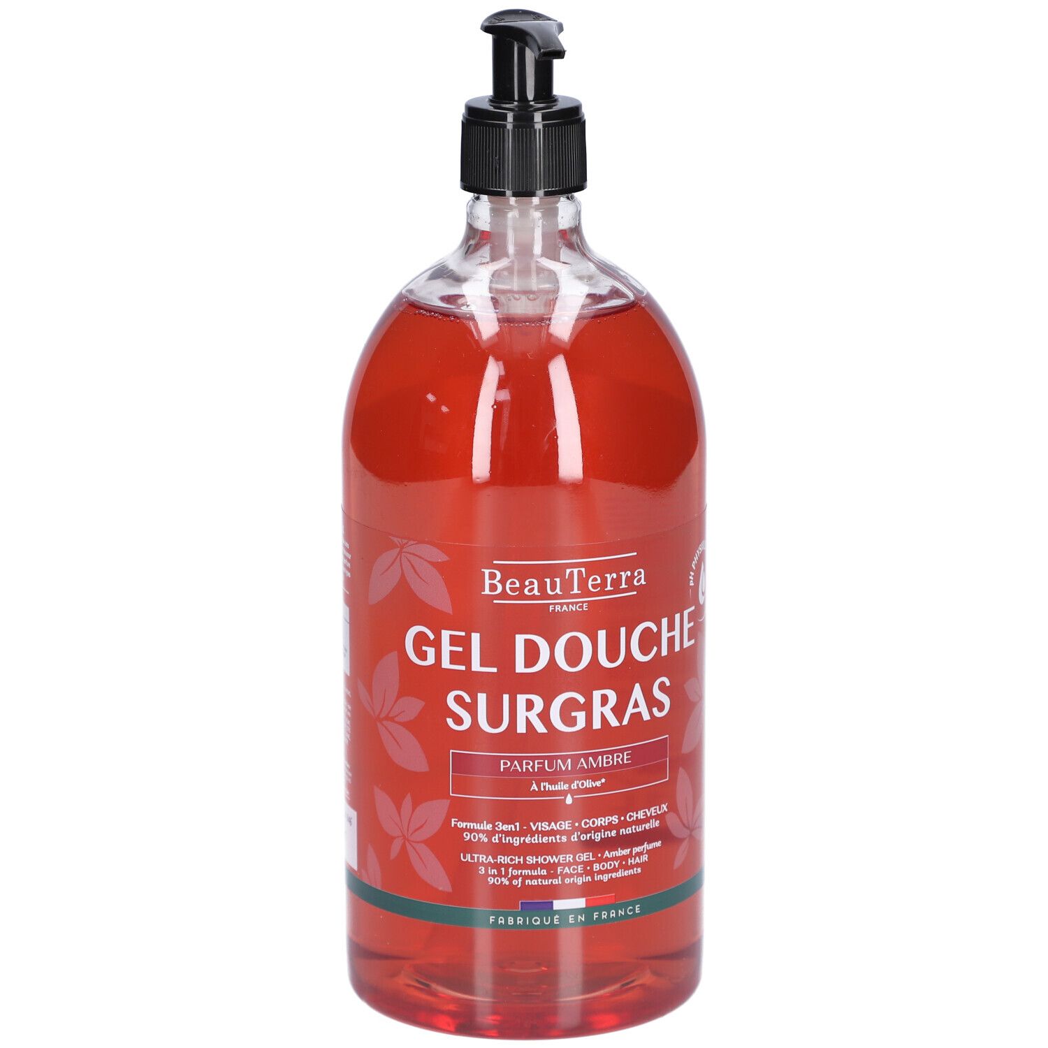 Beauterra Duschgel reichhaltig Bernstein 1000 ml