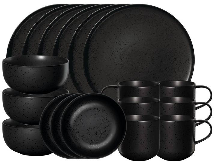ASA SELECTION Frühstücks-Set Selection COPPA Frühstücksset kuro 18tlg