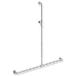 Hewi System 900 Duschhandlauf 900.35M43240 1250 x 1185 x 1185 mm, chrom