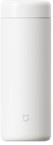 Inspired Deals Pocket Thermos Mini Vacuum Flask 350ml Insulated Stainless Steel Travel Mug white