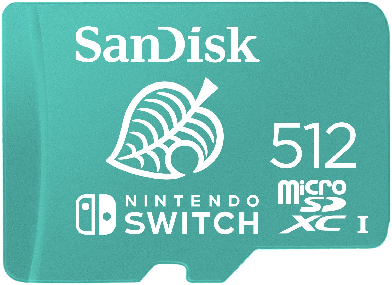 SanDisk 512 GB microSDXC Speicherkarte für Nintendo Switch blau