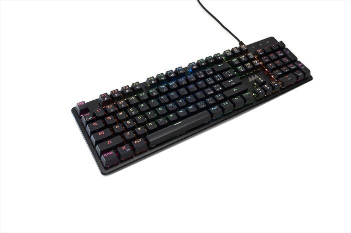 AAAMAZE Tastiera Mastemind Gaming Con Filo-nero