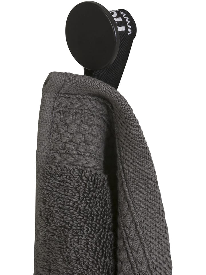Tiger Wandhaken "Porto" in Schwarz - (T)2,5 x Ø 3,4 cm - onesize