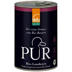 Hund Nassfutter - PUR Landente Dose