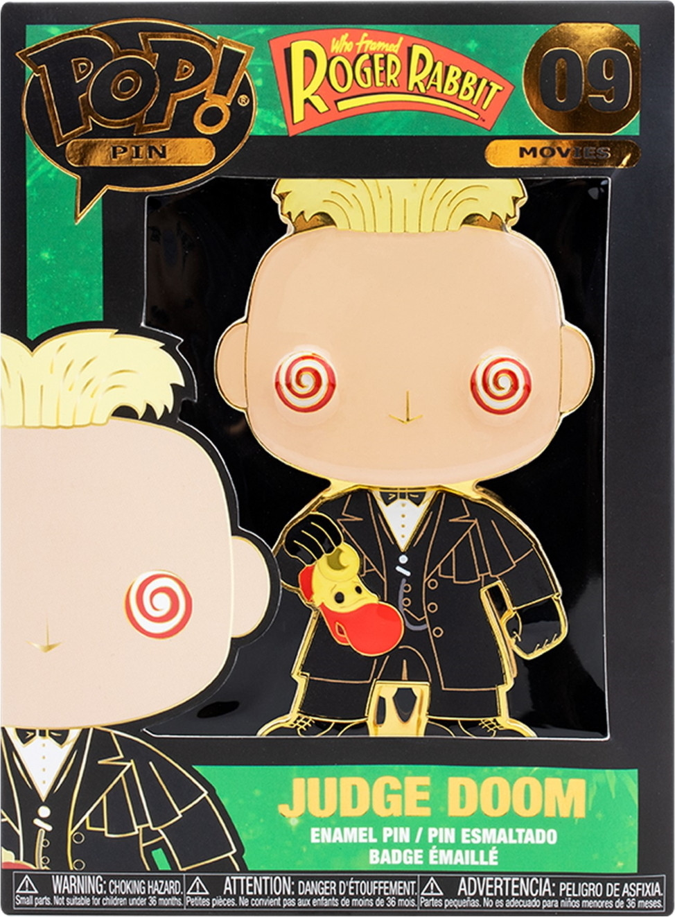Funko Pop Pin Who Framed Roger Rabbit Judge Doom