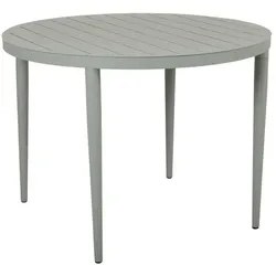Brafab Gartentisch Bigby Ø 100 cm Aluminium Dusty Green