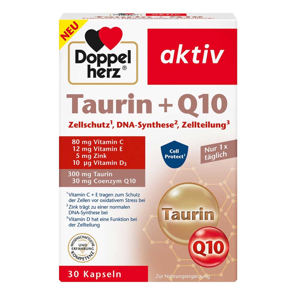 Queisser Pharma GmbH & Co. KG Doppelherz Taurin + Q10 Kapseln 19388142
