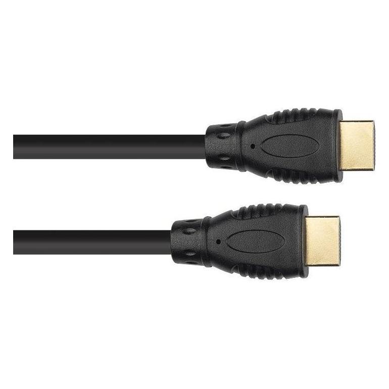 Good Connections Anschlusskabel HDMI 2.0b, 4K / UHD @60Hz, 18 Gbit/s, vergoldete Kontakte, schwarz, 1,5m, Good Connec (1.50 m) (4520-015)