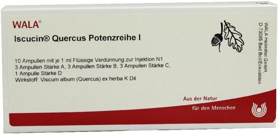 Wala Iscucin Quercus Potenzreihe I Ampullen