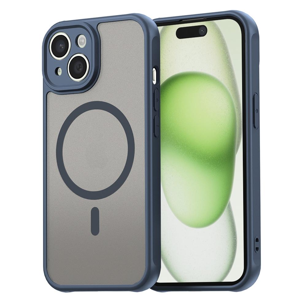 Techsuit - HaloFrost II MagSafe - iPhone 15 Plus - Navy Blue (Apple iPhone 15 Plus) (59329045)