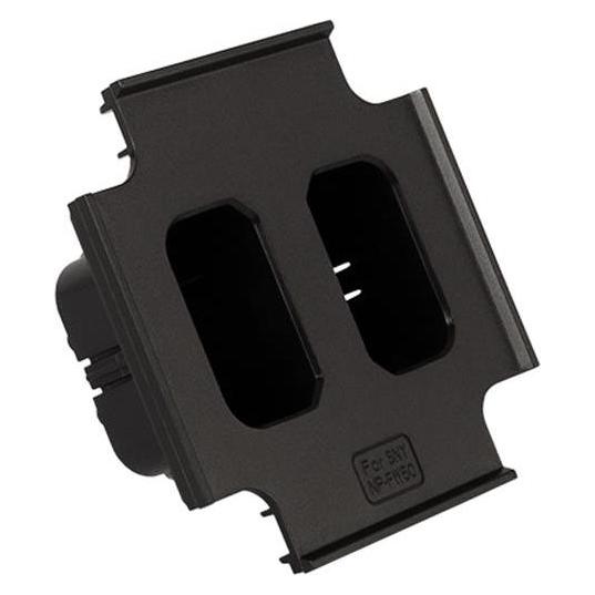 Hähnel ProCUBE 2 Platte für Sony NP-FW50 Akku-Kamera-Ladegerät (Kamera Akku Ladegerät) (1000 582.1)