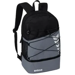 Erima Six Wings Rucksack - slate grey/schwarz