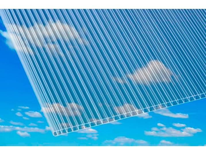 Polycarbonat-Stegplatte 10 x 1950 x 600 mm