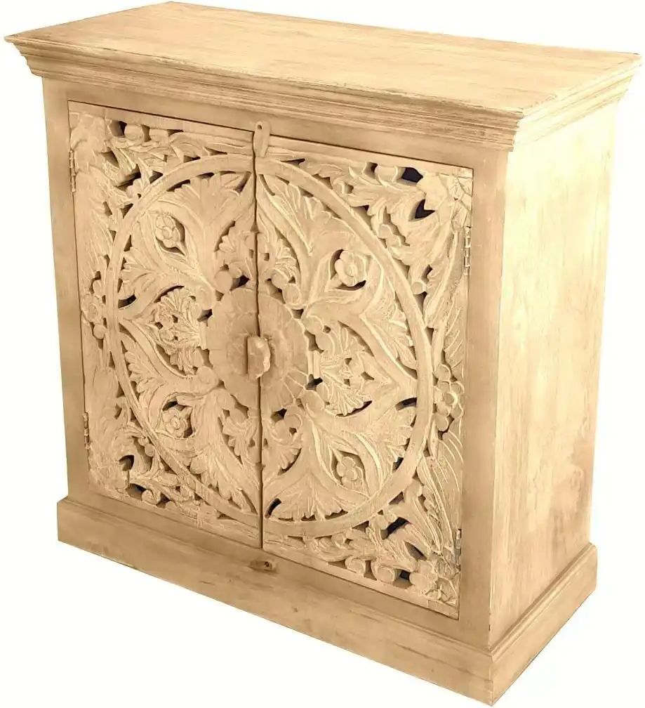 Höffner Sideboard   ¦ holzfarben ¦ Maße (cm): B: 90 H: 90