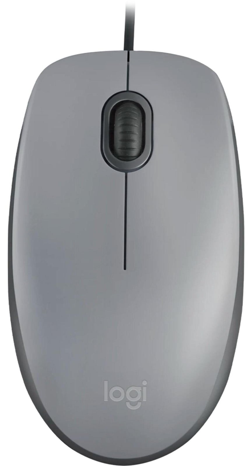 Logitech M110 USB-muis, 1000 dpi, grijs
