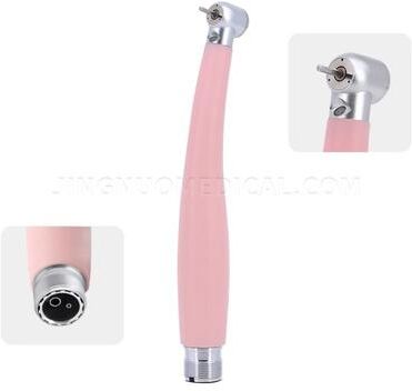 Uplifted Finds Professional Pink High Speed Dental Handpiece pink 2 Hole Led