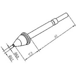 Ersa X-TOOL 0722ED0821/SB Entlötspitze Konisch Spitzen-Größe 1 mm Spitzen-Länge 1 mm Inhalt 1 St.