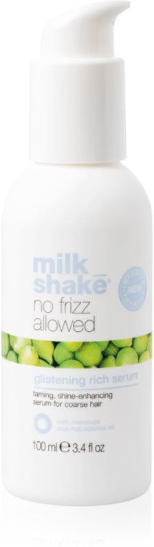milk_shake® No Frizz Allowed Glistening Rich Serum sérum capillaire anti-frisottis 100 ml