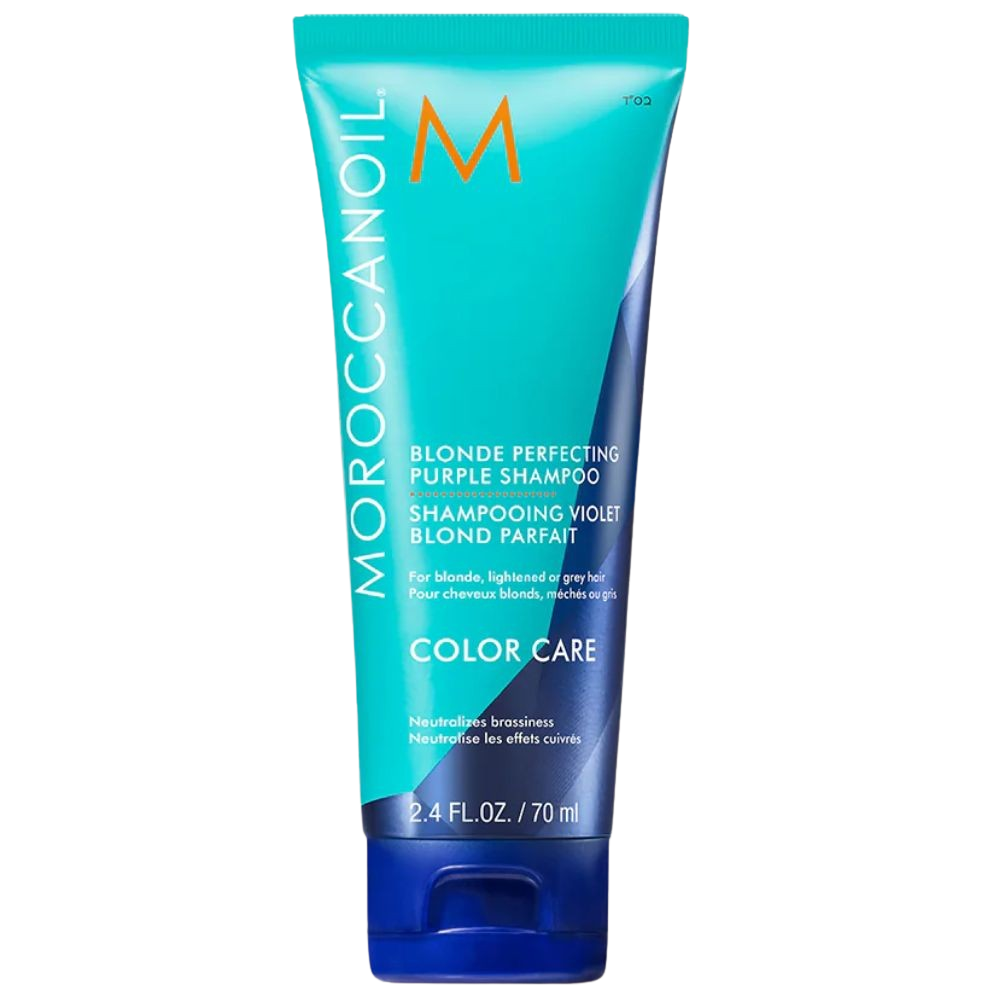 Moroccanoil Champú perfeccionador del rubio púrpura Color Care 70mL