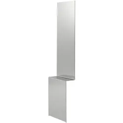 Muuto Pleat Spiegel, polierter Stahl