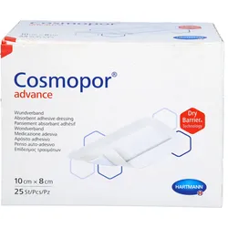 Cosmopor Advance Wundverband 8x10 cm 25 ST
